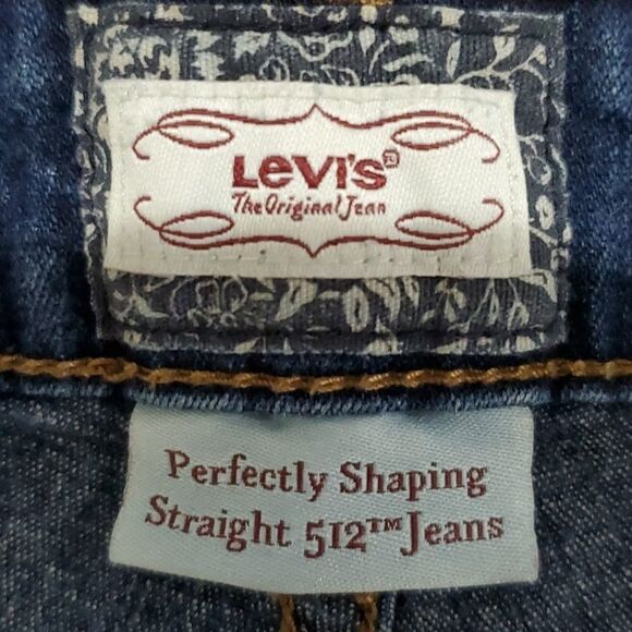 Levi's 512 perfectly shaping straight leg jeans - Picture 7 of 8